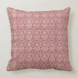 Damask Red Pattern Kussen