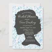  Damask Regency Era Vrijgezellenfeest Kaart (Voorkant)