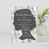  Damask Regency Era Vrijgezellenfeest Kaart (Staand voorkant)