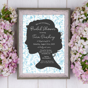 Damask Regency Era Vrijgezellenfeest Kaart