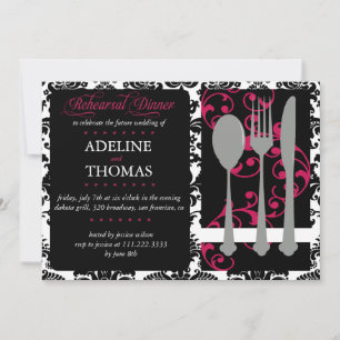 Damask repesisal Dinner : Uitnodiging