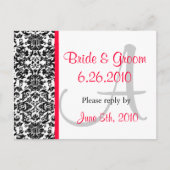 Damask Response Briefkaart (Voorkant)