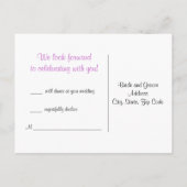 Damask Response Briefkaart (Achterkant)