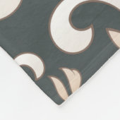 Damask Royal Fleece Blanket (Hoek)