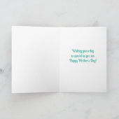 Damask Rozen Kant gepersonaliseerd Kaart (Binnen)