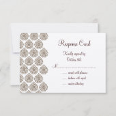 Damask RSVP op champagne (Voorkant)