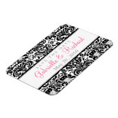 Damask Save the Date Magnet Magneet (Linkerzijde)