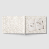 Damask Scrapbook For Wedding Anniversary Gastenboek (Volledig)