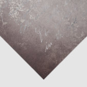 Damask & Script paarse taupe & zilvergrijs Tissuepapier (Detail)