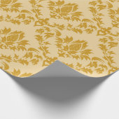 Damask seamless backgroundpattern, abstract, antiq cadeaupapier (Hoek)