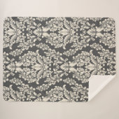 Damask Sherpa Deken (Voorkant (horizontaal))