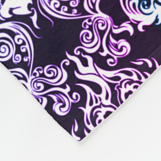 Damask Shulls Fleece Deken (Hoek)