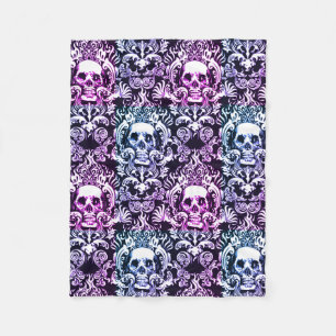 Damask Shulls Fleece Deken