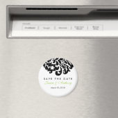 damask Sla de datummagneet op Magneet (Insitu (Vaatwasser))