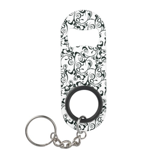 Damask Sleutelhanger Flessenopener (Voorkant)
