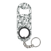 Damask Sleutelhanger Flessenopener (Achterkant)