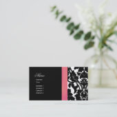 Damask Sophisticate ~ Visitekaartje (Staand voorkant)