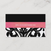 Damask Sophisticate ~ Visitekaartje (Achterkant)