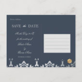 Damask, sparen de briefkaarten van de Foto van de  (Achterkant)