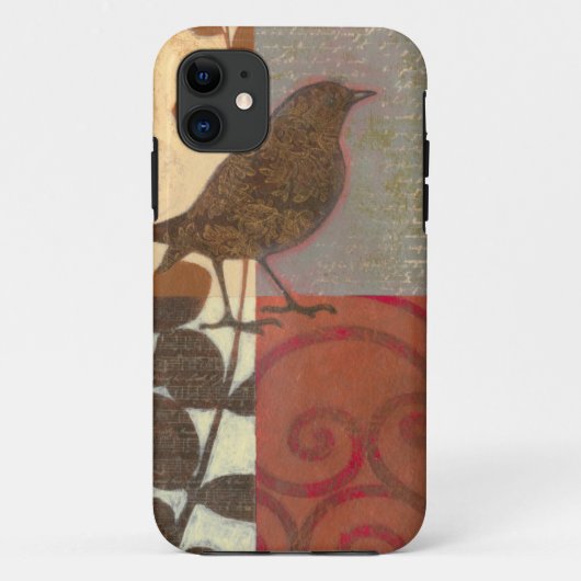 Damask Sparrow Case-Mate iPhone Case (Achterkant)
