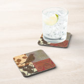 Damask Sparrow Drankjes Onderzetter (Rechterzijde)