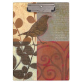 Damask Sparrow Klembord (Voorkant)