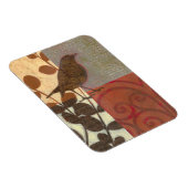 Damask Sparrow Magneet (Rechterzijde)