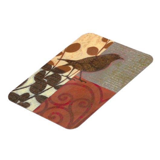 Damask Sparrow Magneet (Linkerzijde)