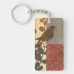 Damask Sparrow Sleutelhanger