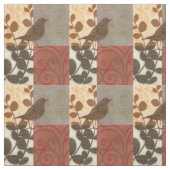 Damask Sparrow Stof (Swatch)