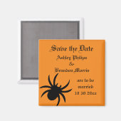 Damask Spider bewaar de Date Magnet (Voorkant / Achterkant)