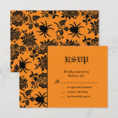Damask Spider RSVP (Voorkant / Achterkant)
