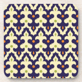 Damask Spring arabesque Moroccan patroonpreppy Drankjes Onderzetter (Voorkant)