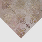 Damask Steampunk |  Golden Ornamental Tissuepapier (Detail)