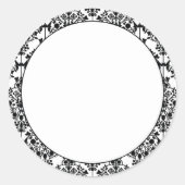Damask Sticker