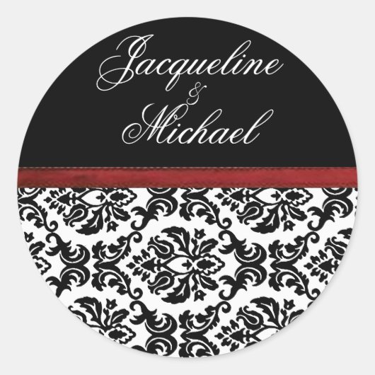 Damask ~ Stickers (Voorkant)