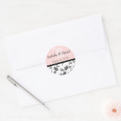 Damask Stickers Monograms Gifts Seals (Envelop)