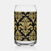 Damask Stof decoratief Print Blikvorm Glas (Links)