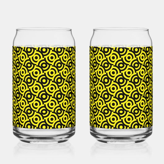 Damask stof decoratieve print blikvorm glas (Voorkant)