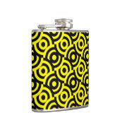 Damask stof decoratieve print heupfles (Rechts)