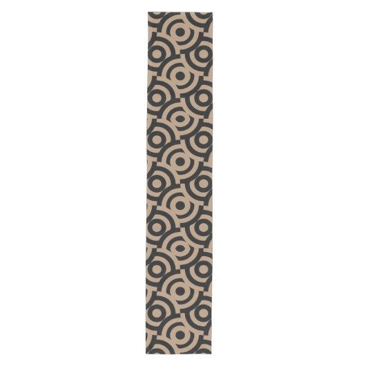 Damask stof decoratieve print medium tafelloper (Voorkant)