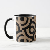 Damask stof decoratieve print mok (Links)