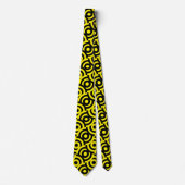 Damask stof decoratieve print stropdas (Voorkant)
