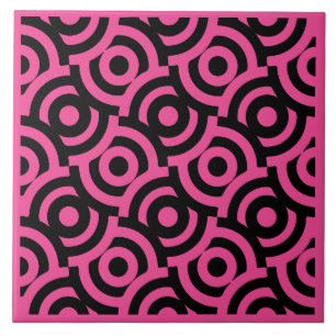 Damask stof decoratieve print tegeltje