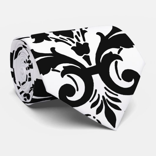 Damask Stropdas (Opgerold)