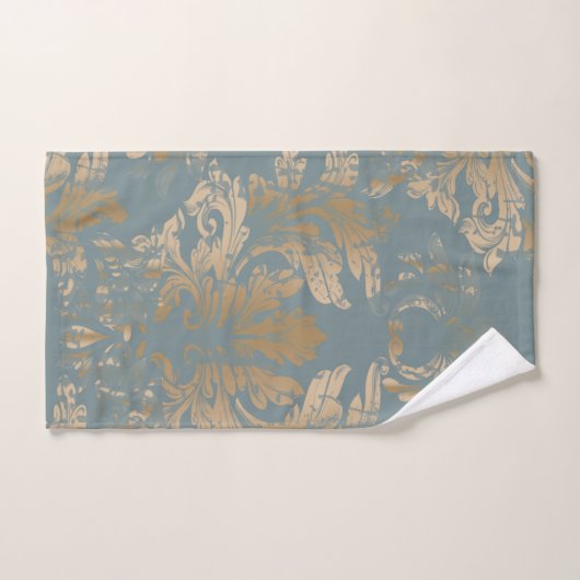  Damask , Swirls Bad Handdoek (Handdoek)