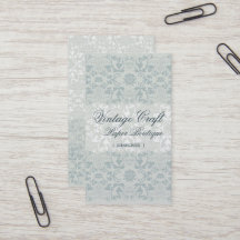 Damask Swirls Lace Dream Custom Visitekaartje