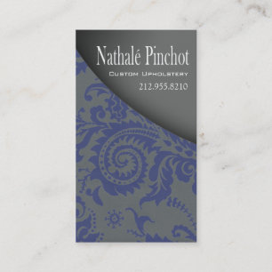 Damask Swoboop - Upholsterer, Furniture Designer Visitekaartje
