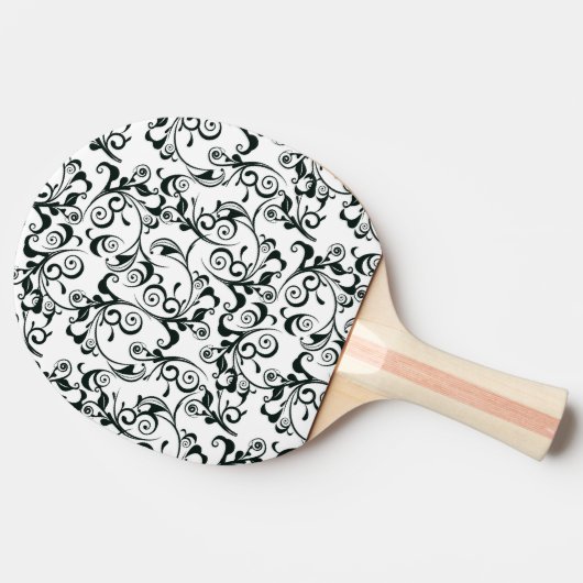 Damask Tafeltennisbatje (Zijkant)