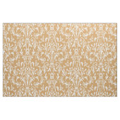Damask Tan Stof (Fat Quarter)